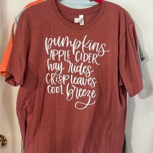 Bella Canvas Rust Graphic Tee
